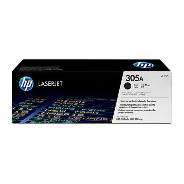 Genuine HP CE410A (305A) Black Toner