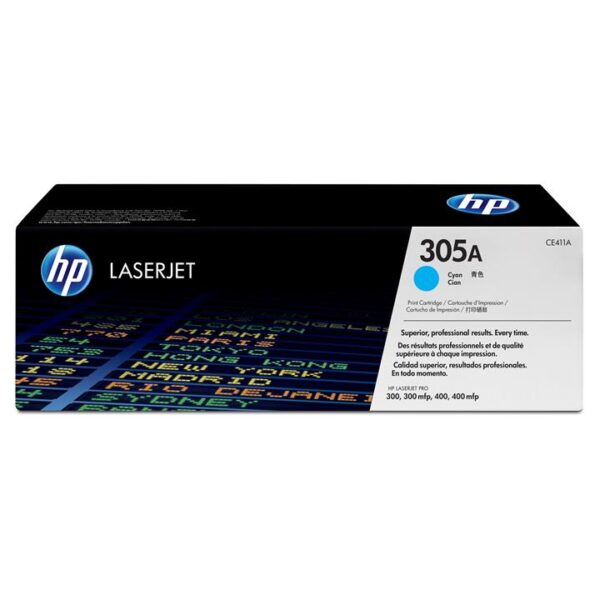 Genuine HP CE411A (305A) Cyan Toner