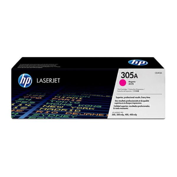 Genuine HP CE413A (305A) Magenta Toner