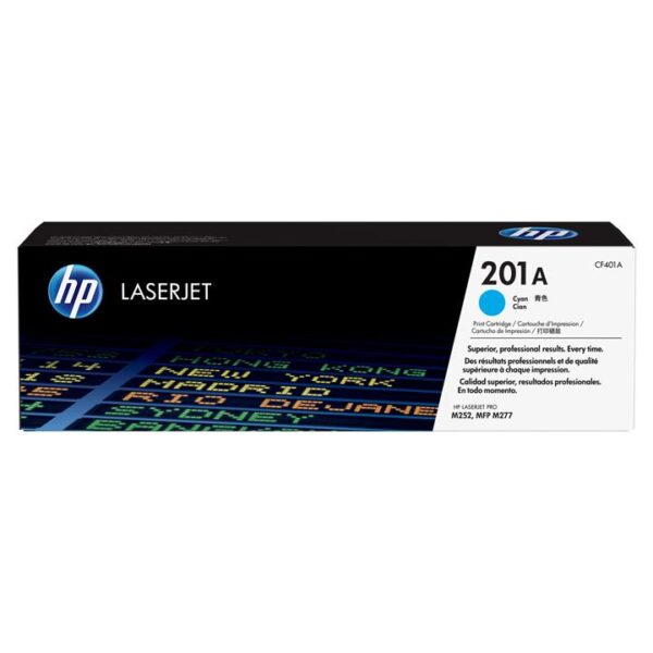 Genuine HP CF401A (201A) Cyan Toner