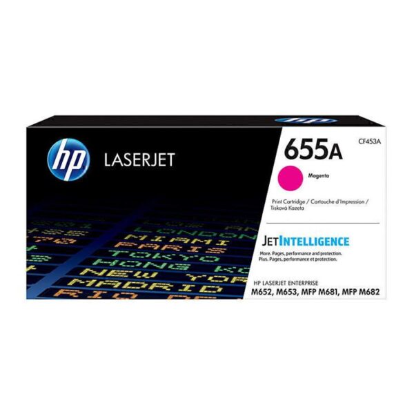 Genuine HP CF453A (655A) Magenta Toner