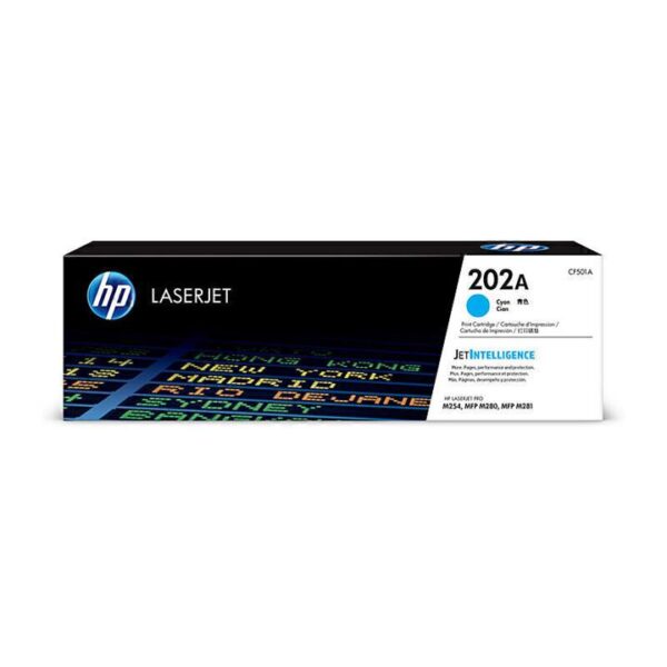 Genuine HP CF501A (202A) Cyan Toner