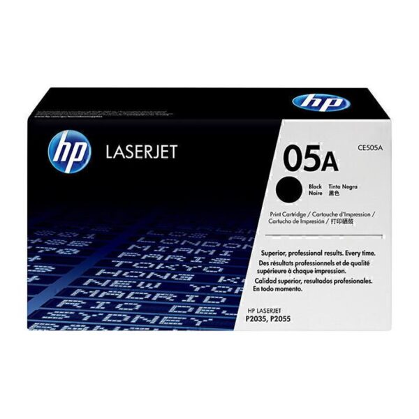 Genuine HP CE505A Black Toner