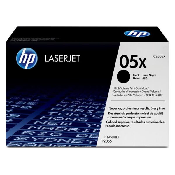 Genuine HP CE505X Black Toner