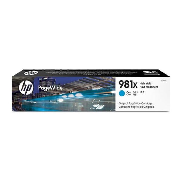 Genuine HP 981XL Cyan