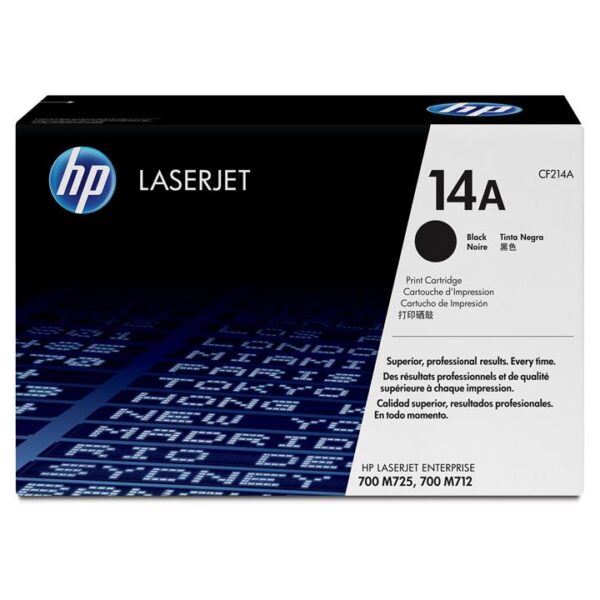 Genuine HP CF214A Black Toner