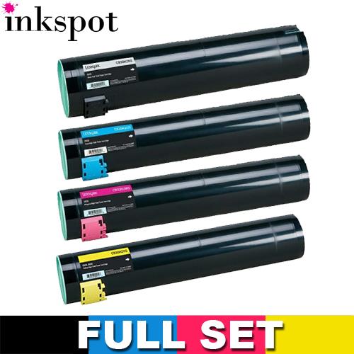 Lexmark Compatible C935 Toner Value Pack