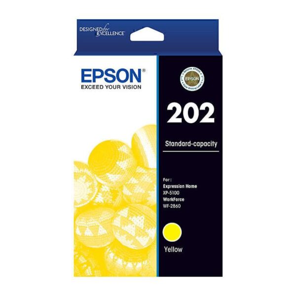 Genuine Epson 202 Yellow