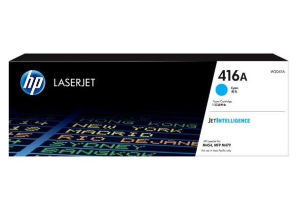 Genuine HP #416A Cyan Toner