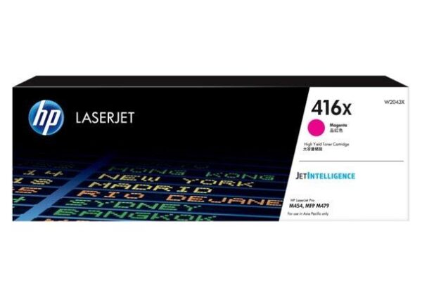 Genuine HP #416X Magenta Toner