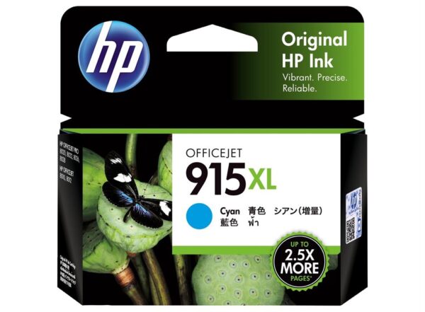 Genuine HP 915XL Cyan