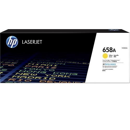 Genuine HP #658A Yellow Toner Cartridge