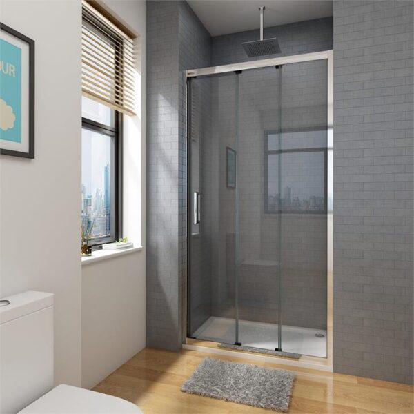 3 Panel Sliding Shower Screen Enclosure Door