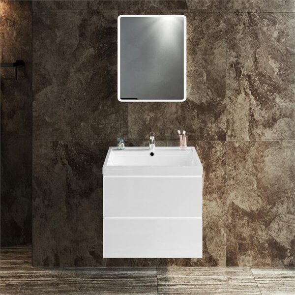 ELEGANT SHOWERS Bathroom Vanity Wall Mounted-Cabinet Storage 600x450x500mm