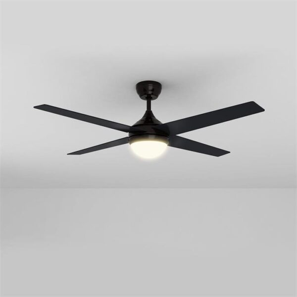 1200mm AC With 3 Colors LED Light 4 Blades Ceiling Fan