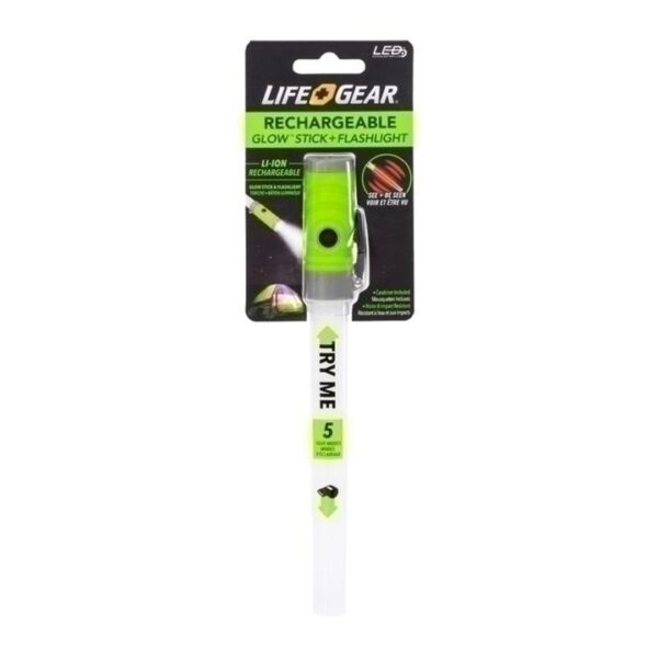 Lifegear USB Recharg Glowstick