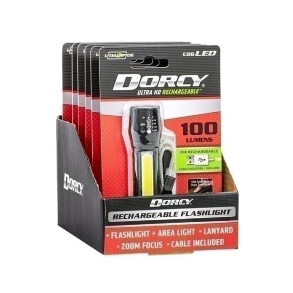 Dorcy Ultra HD Rechargeable 100 Lumen LED Flashlight