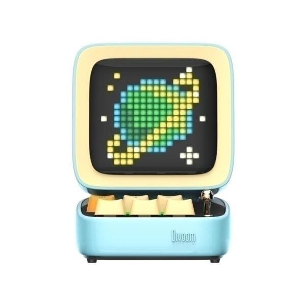 Divoom DITOO PRO Retro Pixelart 15-Watt Bluetooth Speaker – Blue