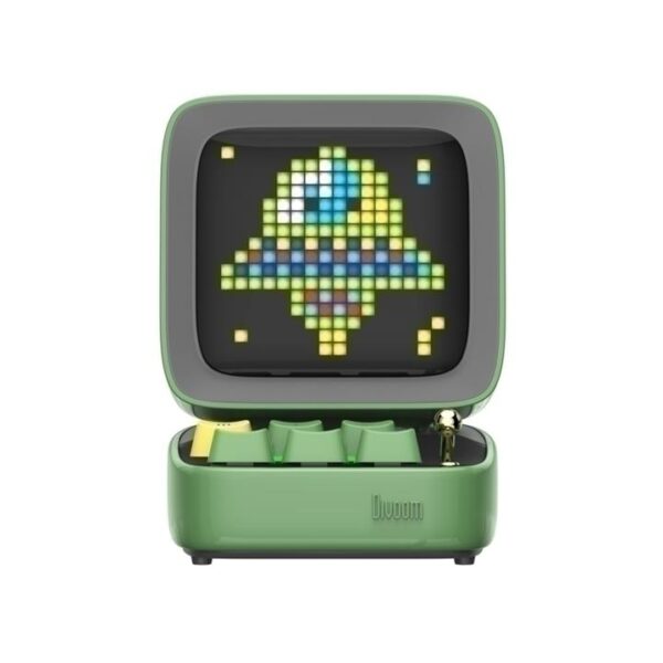 Divoom DITOO PRO Retro Pixelart 15-Watt Bluetooth Speaker – Green