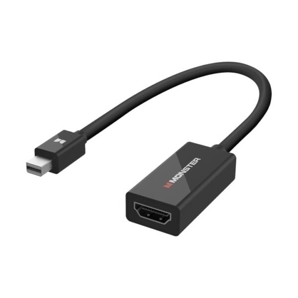 Monster Mini Display Port to HDMI Adaptor – 0.15m