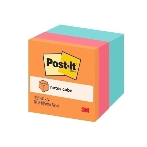 Post-It Cube 2059-AQ 76×76 Bx4