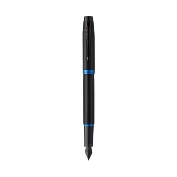 Parker IM Vibrant Ring Blue FP