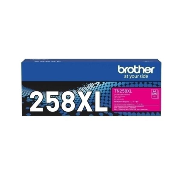 Genuine Brother TN258XL Magenta Toner Cart